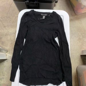 Black top with long sleeve